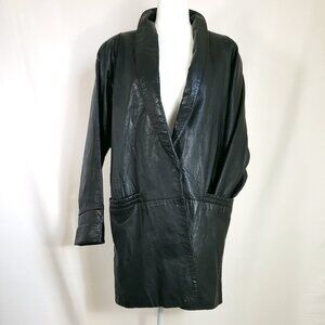 1980's Vintage Wilsons 100% Genuine Leather Jacket Size Medium